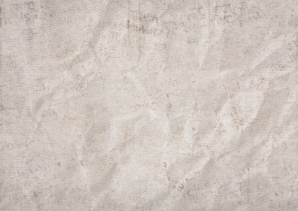istock Vintage grunge newspaper paper texture background. Blurred old newspaper background. 1167351675