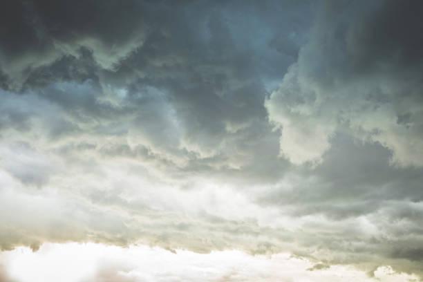 istock The rain clouds in the sky that the rain is heavy 1167351846