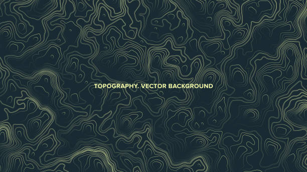Vector Topographic Contour Map Relief Psychedelic Abstract Background Vector Topographic Contour Map Relief. Psychedelic Abstract Background. Conceptual Technologic Line Art Green Wallpaper disguise stock illustrations