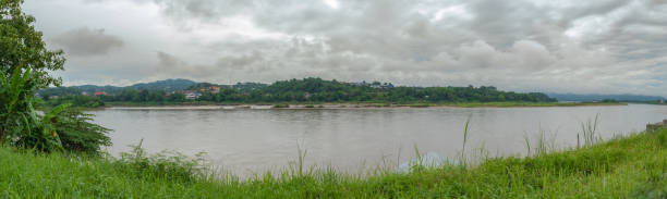 istock Landscape of Mekong river and Laos 1167362176
