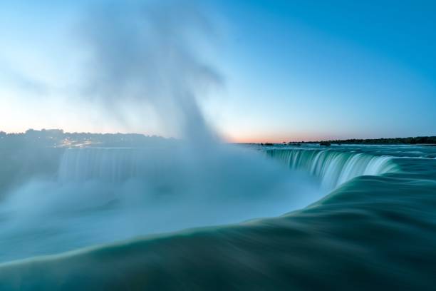 istock Dawn at the waterfalls 1167364377