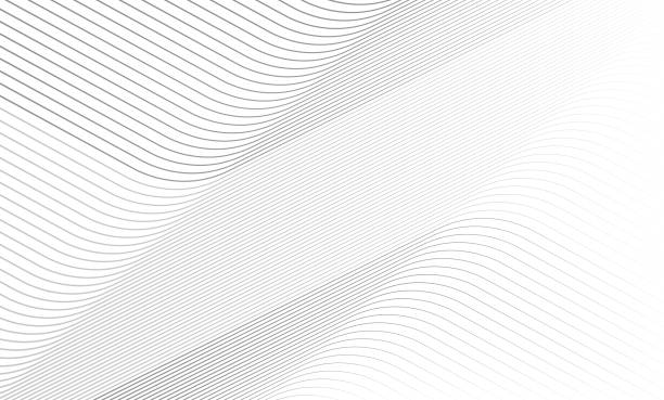 szary wzór linii. - digital composite swirl style vector stock illustrations