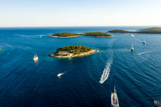 istock Aerial view of Hvar, Croatia 1167371098