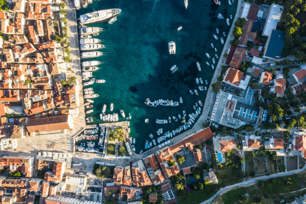 istock Aerial view of Hvar, Croatia 1167372057