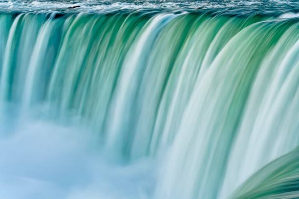 istock A closeup of the roaring waterfall 1167372163