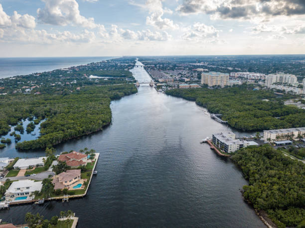 istock Flight over the Atlantic Coast of South Florida 1167377656