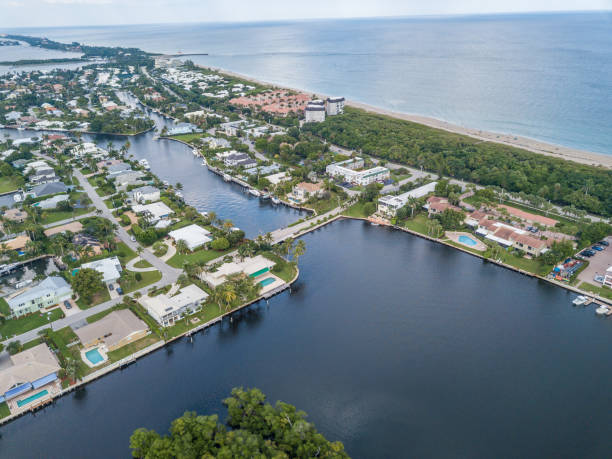 istock Flight over the Atlantic Coast of South Florida 1167377665