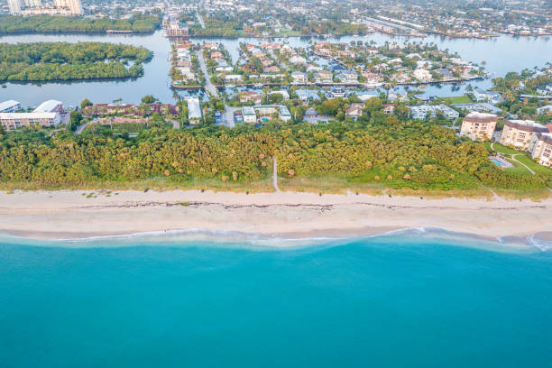 istock Flight over the Atlantic Coast of South Florida 1167378206