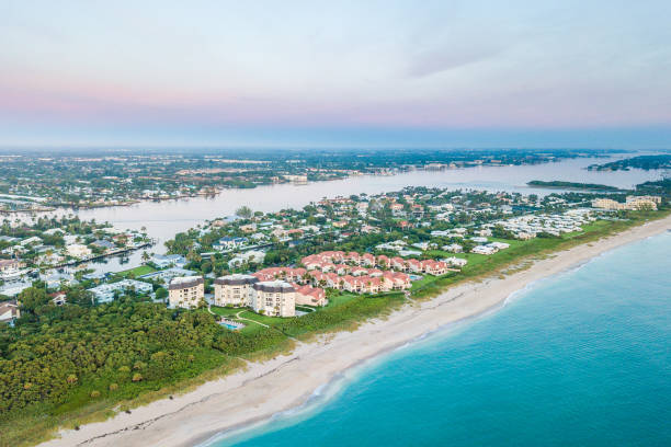 istock Flight over the Atlantic Coast of South Florida 1167378213