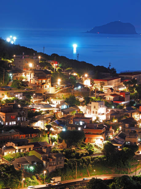 istock Night Scene in Keelung mountain 1167384142