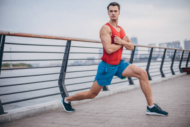 istock Man exercising outdoors 1167385519