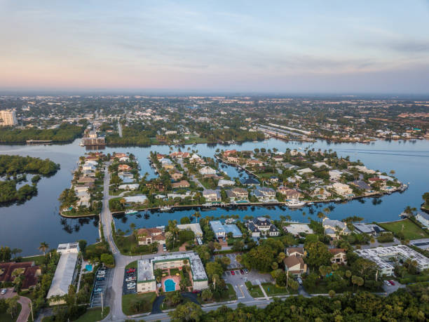 istock Flight over the Atlantic Coast of South Florida 1167387669