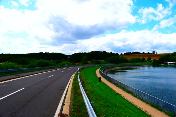 istock Reservoir dam of Freilinger See 1167389829