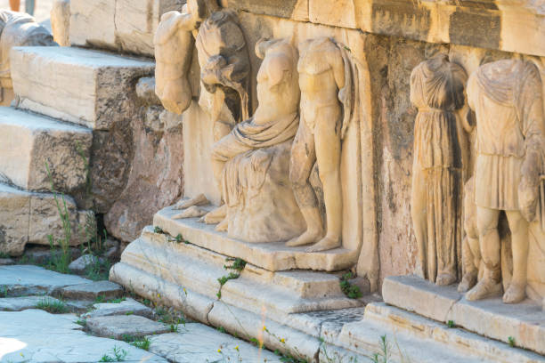 istock Stone Wall Carving in Athens, Greece 1167393615
