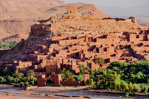 Aït Ben Haddou - Ancient city in Morocco North Africa,Nikon D3x