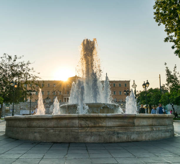 istock Sunrise at Syntagma Square 1167404031