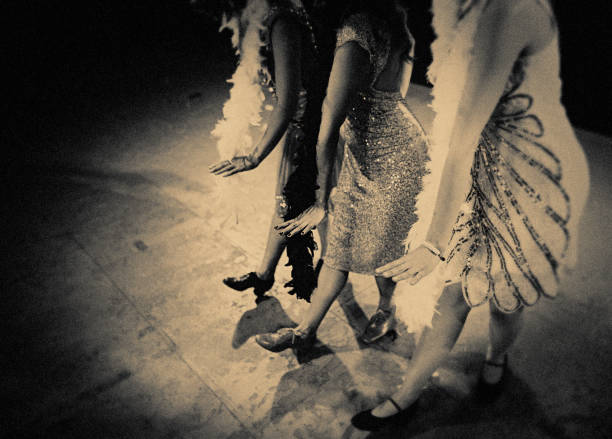 dance el charleston! - image created 1920s fotografías e imágenes de stock