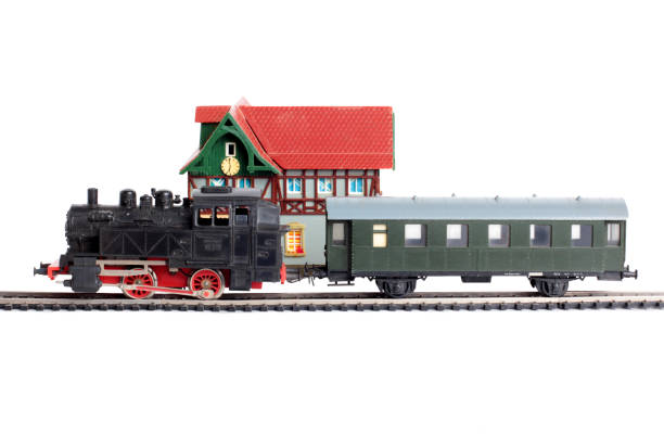 istock Locomotive and carriage 1167410010
