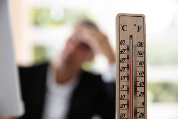 istock Businessman Working During Hot Weather 1167410305