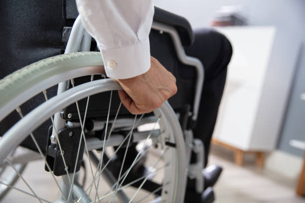 istock Businessman On Wheelchair 1167410434