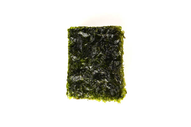 istock Nori seaweed isolated on white. 1167414344