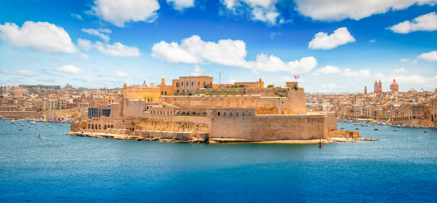 istock Grand Harbour landscape, Valletta, Malta. 1167417513