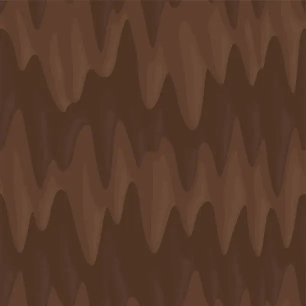 Vector illustration of Brown seamless pattern with vector mud texture