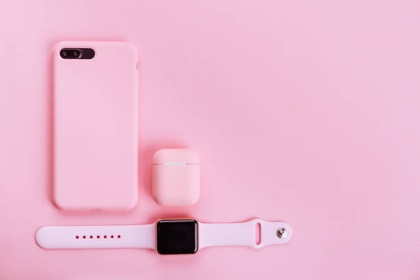 istock Up to date technology.Top view of diverse personal accessory 1167435668