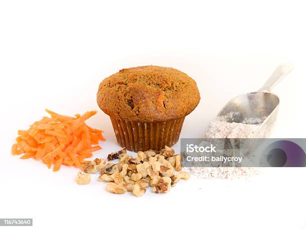 Photo libre de droit de Muffin Carotte banque d'images et plus d'images libres de droit de Carotte - Carotte, Muffin, Aliment