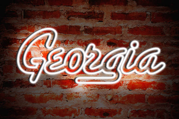 istock Georgia Neon Sign 1167439489