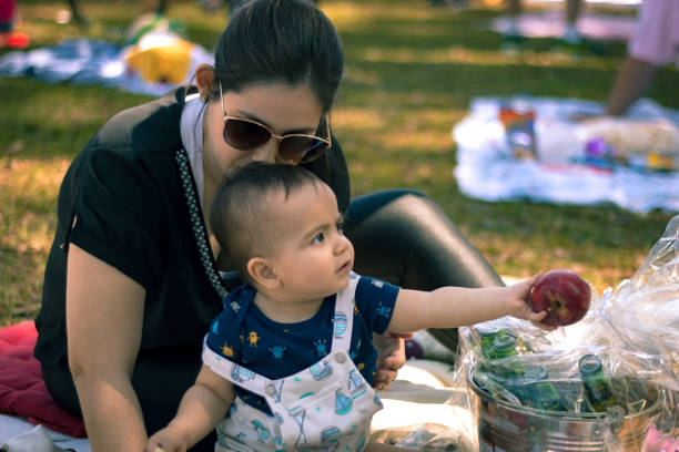 istock Amazing picnic in sunny park. 1167444726