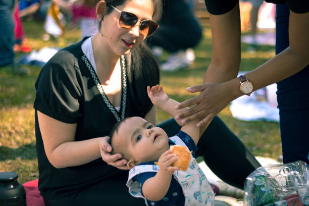 istock Amazing picnic in sunny park. 1167444751