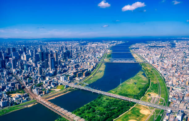 istock city views of Osaka 1167447874