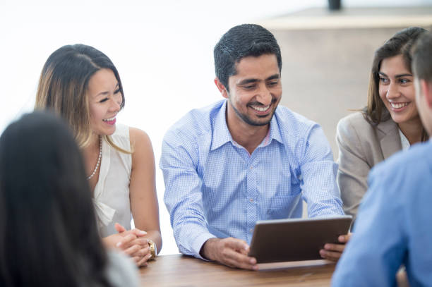 istock Multi-ethnic group of business people 1167448596