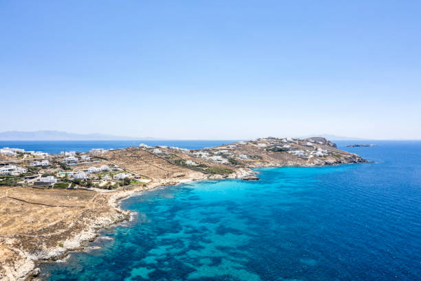istock Aerial view of Mykonos, Greece 1167453474