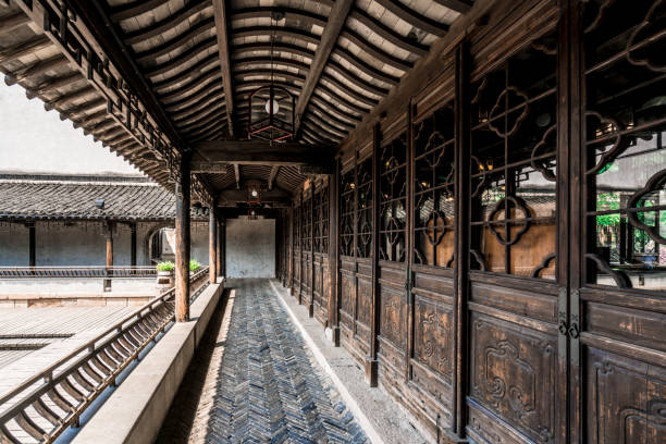 istock Chinese antique door 1167456965