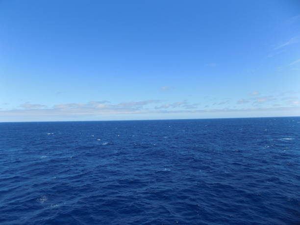 istock Ocean horizon and blue sky 1167457844