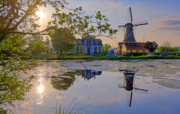 istock Windmills in Rotterdam, the Netherlands 1167463389