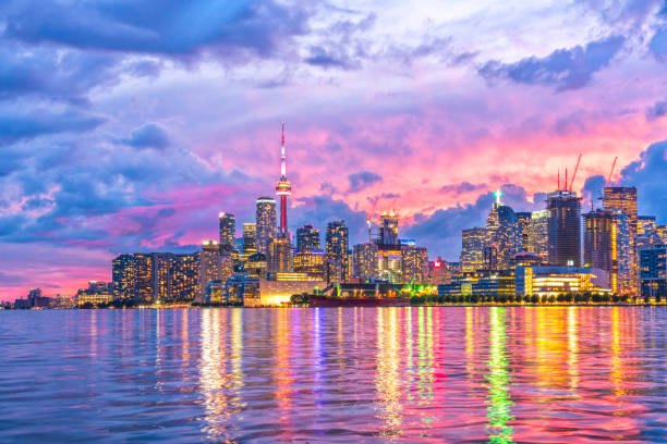 istock Toronto Skyline at Sunset 1167465843