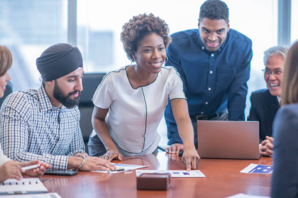 istock Multi-ethnic group of business people 1167471373