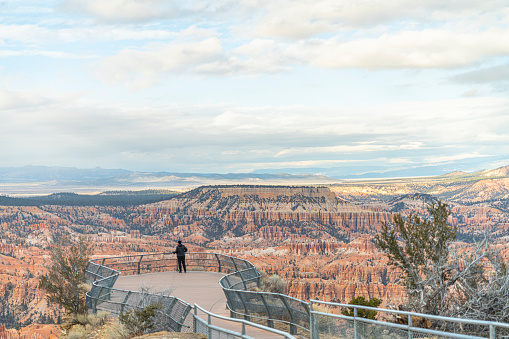 Travel in Bryce Canyon, Utah, USA, in the late fall.