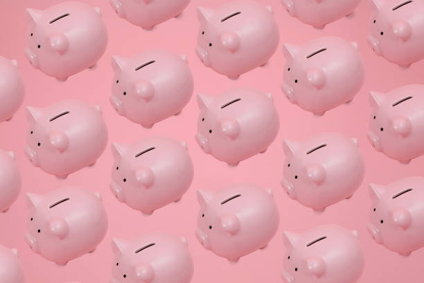 istock Crowd of piggy banks 1167478109