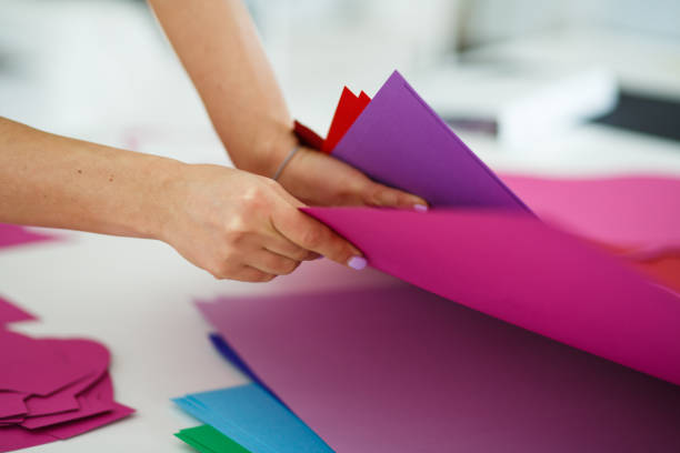 istock Preparing colorful papers to make arts and craft 1167485397
