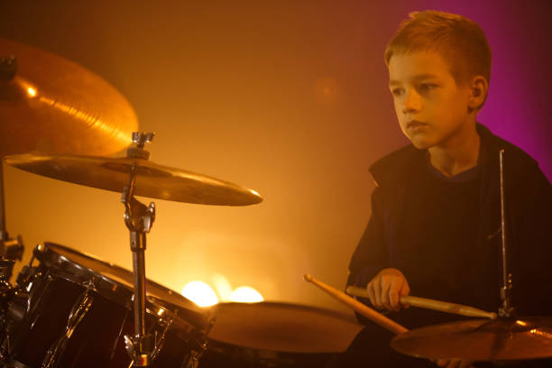 istock Playing drums at the rock concert 1167489138