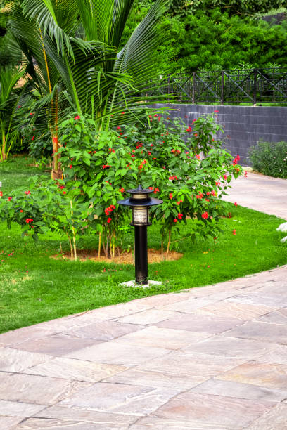 istock The lamp in the park 1167490627