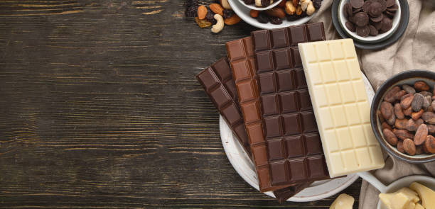 istock Dark bitter, milk and white chocolate 1167492977
