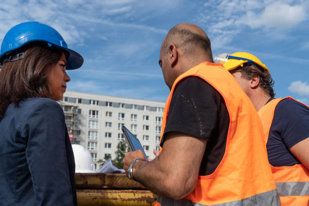 istock Men and woman civil engineers at work 1167497034