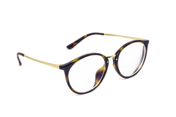 istock vintage glasses isolated on a white background. Select Focus. 1167497295