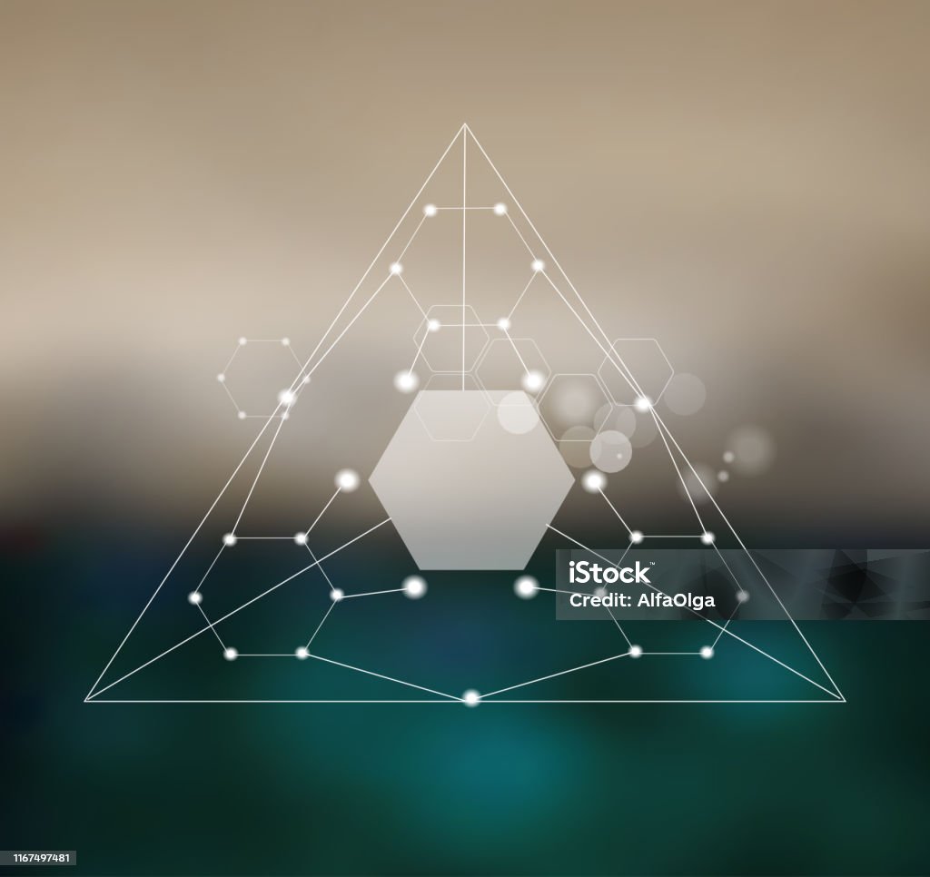 Abstract Structure Stock Illustration - Download Image Now - Abstract ...