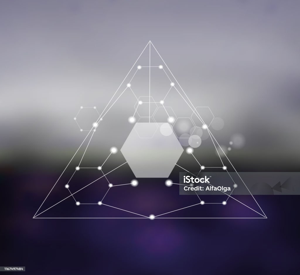 Abstract Structure Stock Illustration - Download Image Now - Abstract ...
